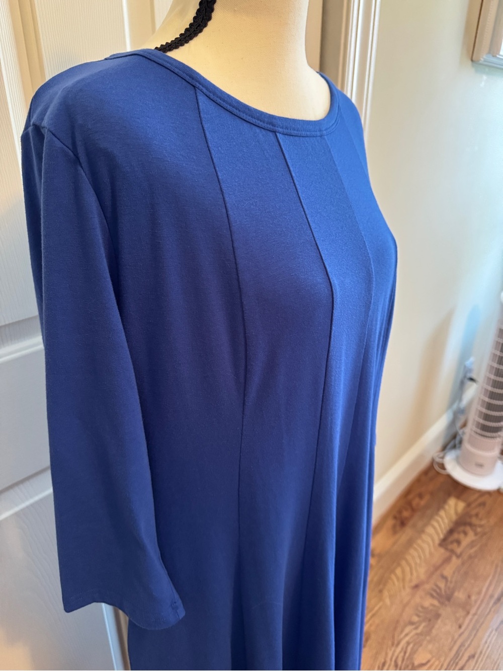 Grace Karin Royal Blue 3/4 inch Sleeve Swing Dress - Picture 4 of 12